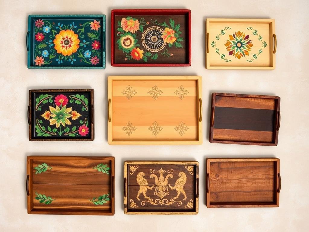 ahşap tepsiler ahşap tepsiler