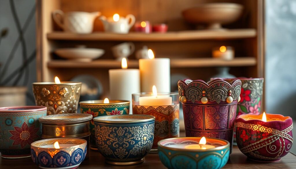 mum kapları süsleme