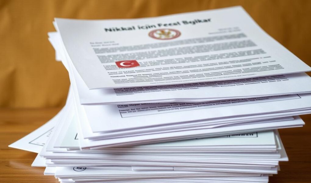 Nikah için Gerekli Evraklar